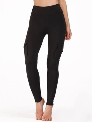 Athleisure Full Length Solid Butt Lift Tights - Image 6