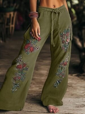 Wide Leg & High Waisted