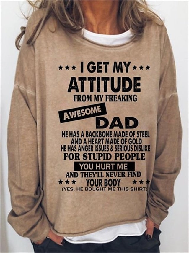 Casual Loose Colourblock Round Neck Long Sleeve Sweatshirt - Image 1