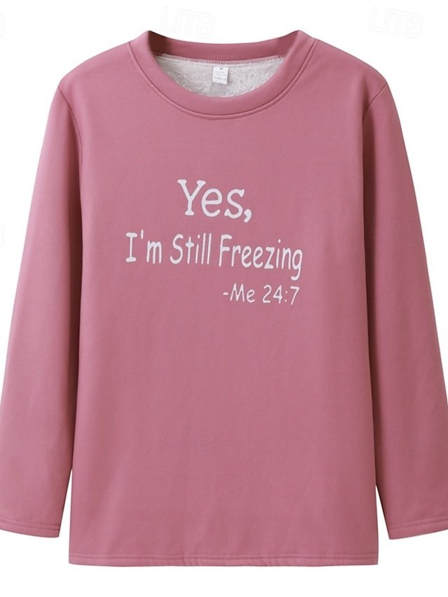 Casual Regular Fit Letter Print Round Neck Long Sleeve Tracksuit - Image 1