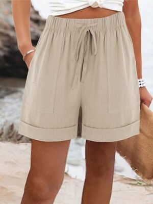 Cotton Linen Shorts