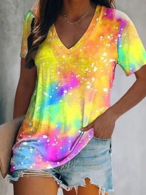 Tie Dye&Gradient tee