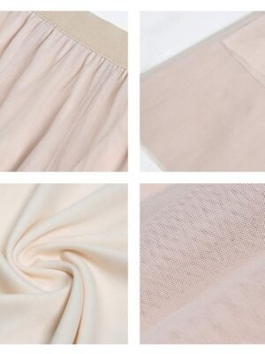 Elegant Vintage Pleated Layered Long Tulle Maxi Skirt - Image 10