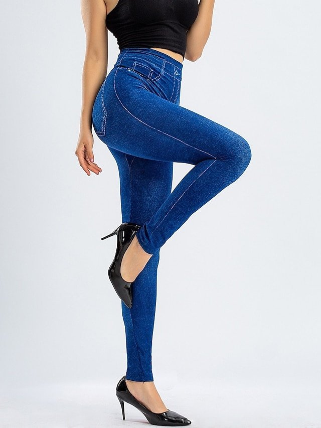 Fashion High Waist Solid Bell Bottom Ankle-Length Leggings - Image 2