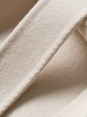 Fashion Regular Fit Solid Colour Turndown Long Sleeve Long Coat - Image 4