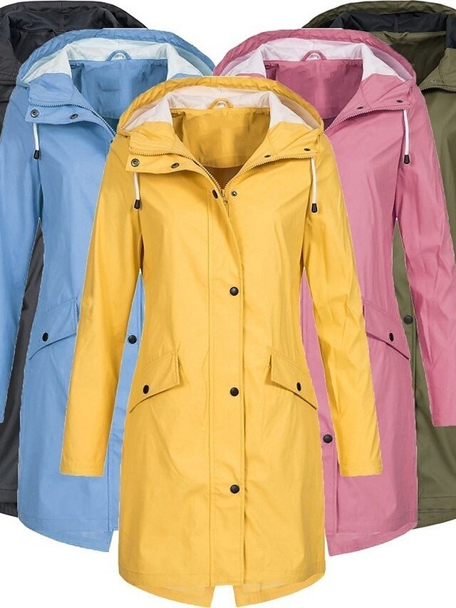Outdoor Oversized Colourful Zip Up Hoodie Windbreaker Jacket - Image 2