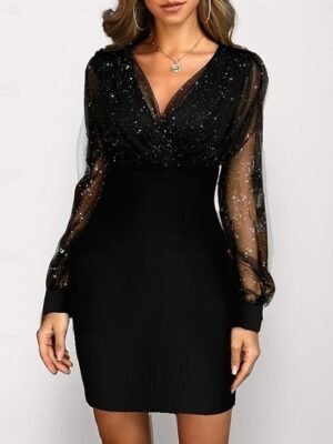 Midi Black Dress