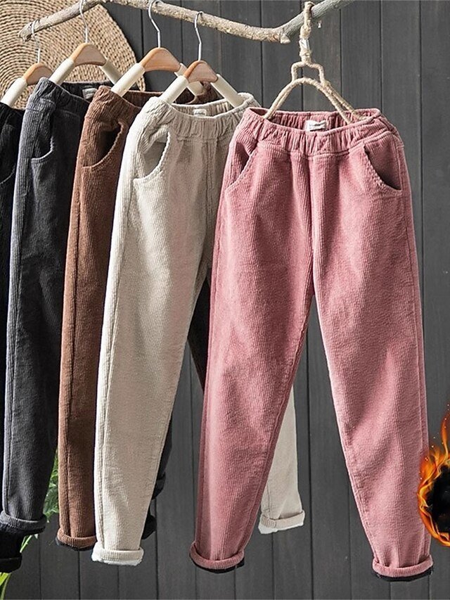 Streetwear Skinny Simple Full Length Slacks - Image 1
