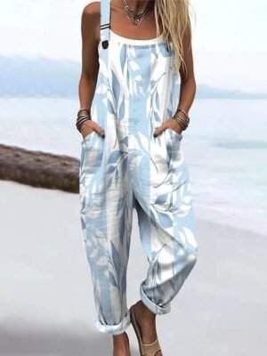 Graphic Jumpsuit