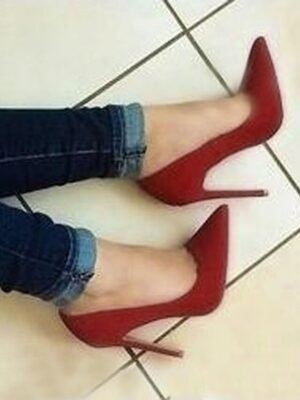 Casual Basic Solid Pointed Toe High Heel Stilettos - Image 4