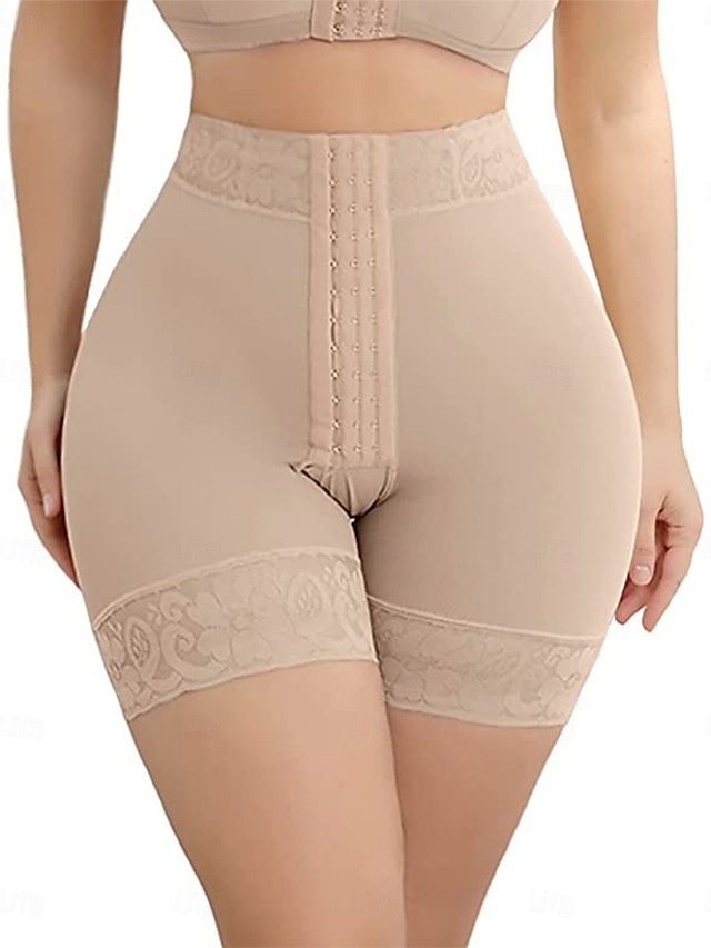 Chic Lace Tummy Control Butt Lifting Body Shaper - Image 6