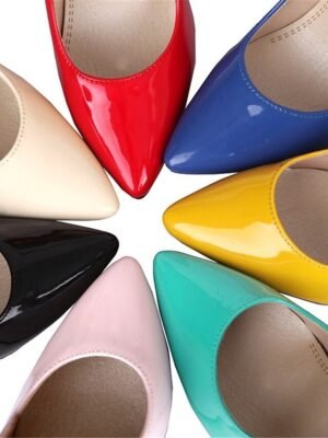 Elegant Pointed Toe Stiletto Pumps - Image 9