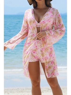 Three-Piece Swimsuits